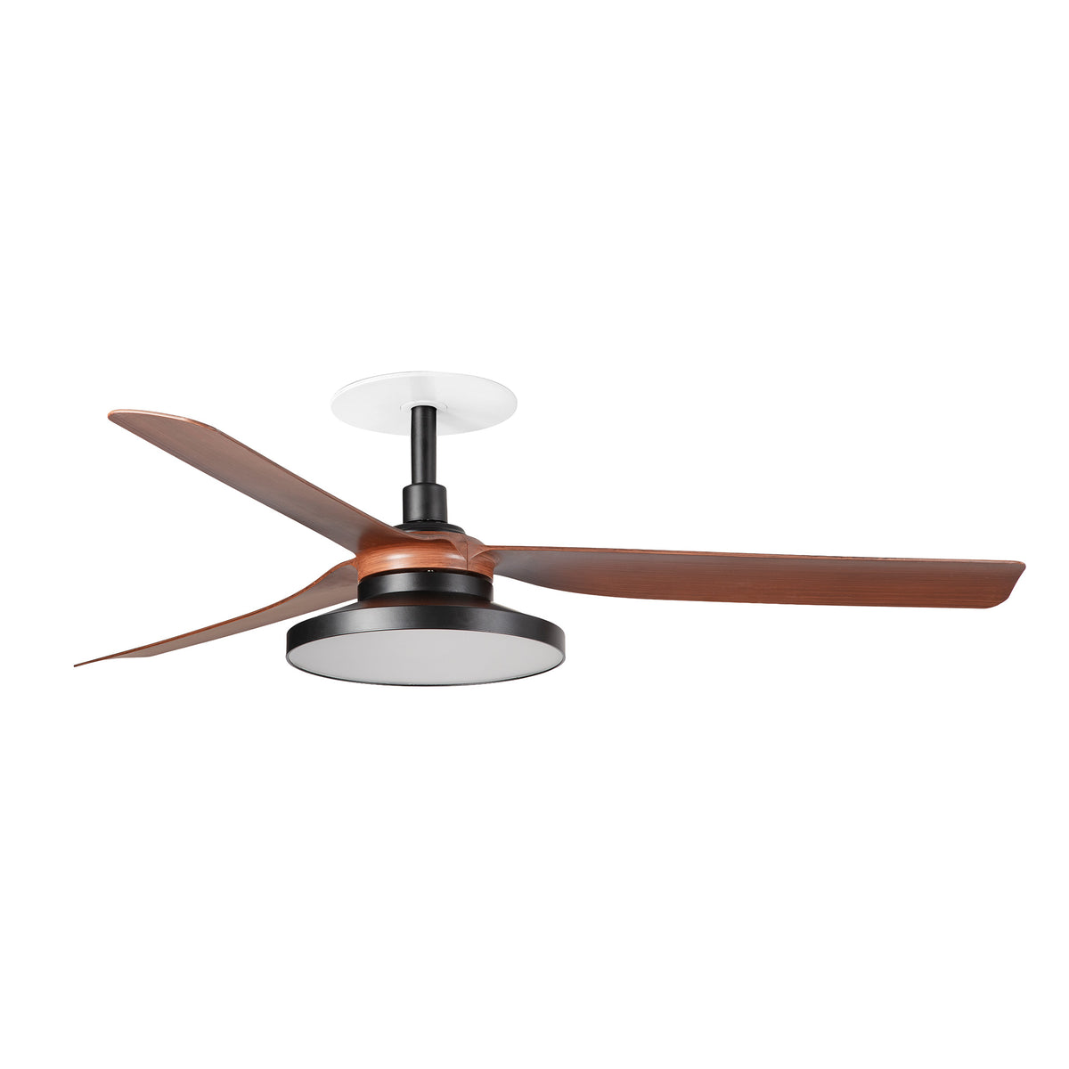 Ventilador de Techo Empotrado Punt M Motor DC FARO - Negro/Nogal, TAK 4000K, 0-10V | FARO
