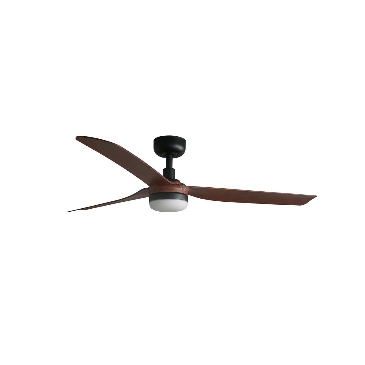 Ventilador de Techo Punt M 132 cm FARO - Negro/Nogal, LED 18W CCT, 0-10V | FARO
