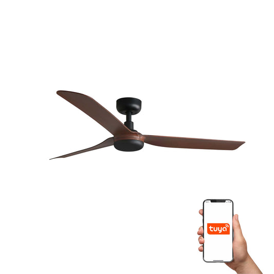 Ventilador de Techo Nogal Smart TUYA FARO PUNT 33817WT