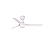 MINI PUNT S Ventilador de Techo con Luz LED Blanco Faro 33820-1TW