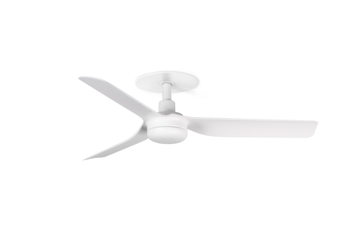 Ventilador de Techo Empotrado Mini Punt S 90 cm FARO - Blanco, Sin luz, Mando a distancia | FARO