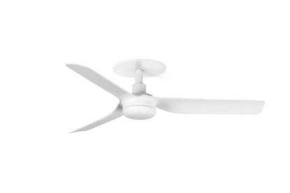 Ventilador de Techo Empotrado Mini Punt S 90 cm FARO - Blanco, Sin luz, Mando a distancia | FARO