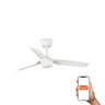 MINI PUNT Ventilador de Techo Inteligente Blanco FARO 33820WT-1TW