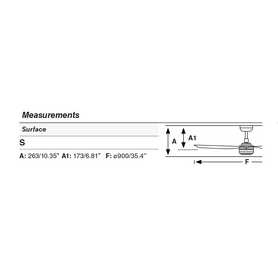 Ventilador de techo con motor DC silencioso y eficiente