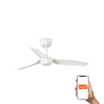 Ventilador de Techo Inteligente MINI PUNT S Blanco FARO 33820WT
