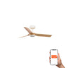 MINI PUNT Ventilador de Techo Blanco y Arce Smart TUYA FARO 33821WT