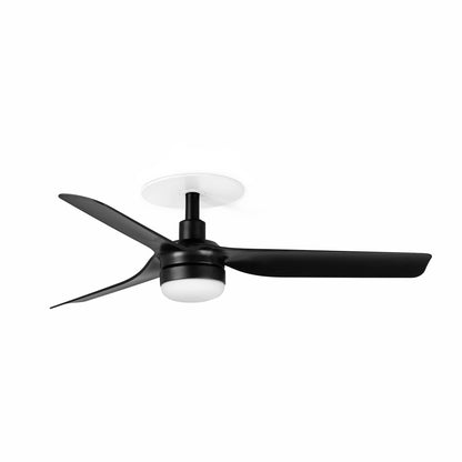 Ventilador de Techo Empotrado Mini Punt S 90 cm FARO - Negro, LED 10W CCT, Mando a distancia | FARO