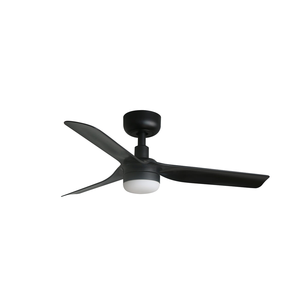 Ventilador de Techo Mini Punt S 90 cm FARO - Negro, LED 10W 2700/4000/6000K, Mando + Tuya (app y voz) | FARO