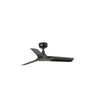 HEY S Ventilador de Techo Silencioso Negro Mate Faro 33825