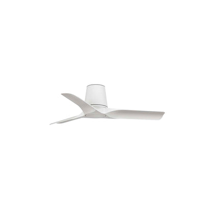 Ventilador de Techo Hey Tub S 90 cm FARO - Blanco, Sin luz, Mando + Tuya (app y voz) | FARO