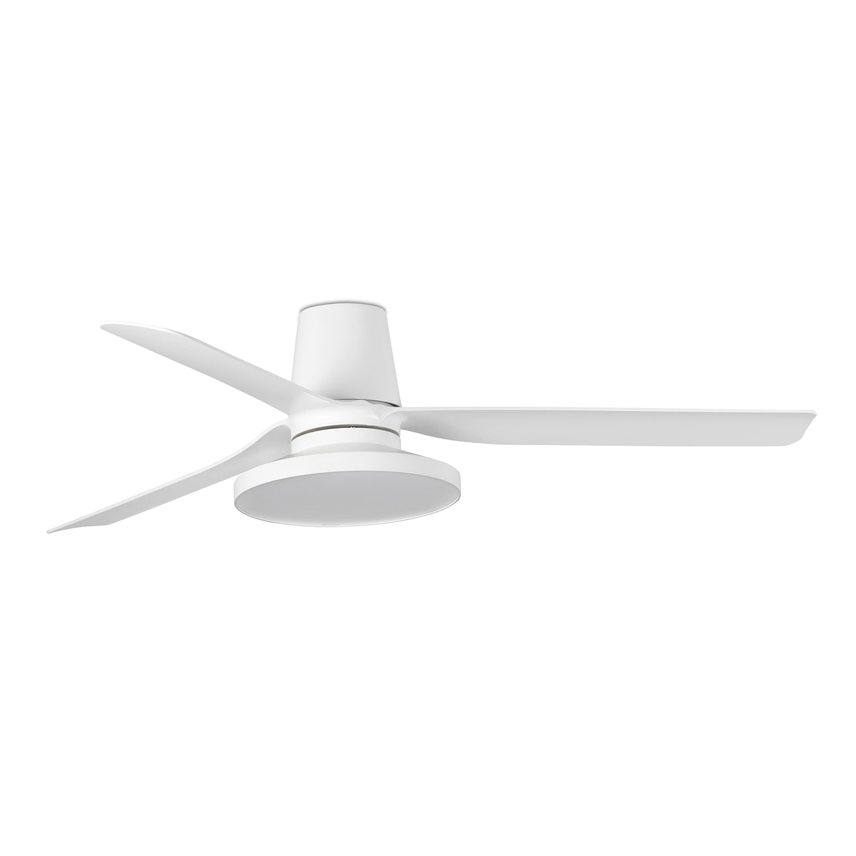 Ventilador de Techo Punt Tub M FARO - Blanco, TAK 2700K, Mando + Tuya (app y voz) | FARO