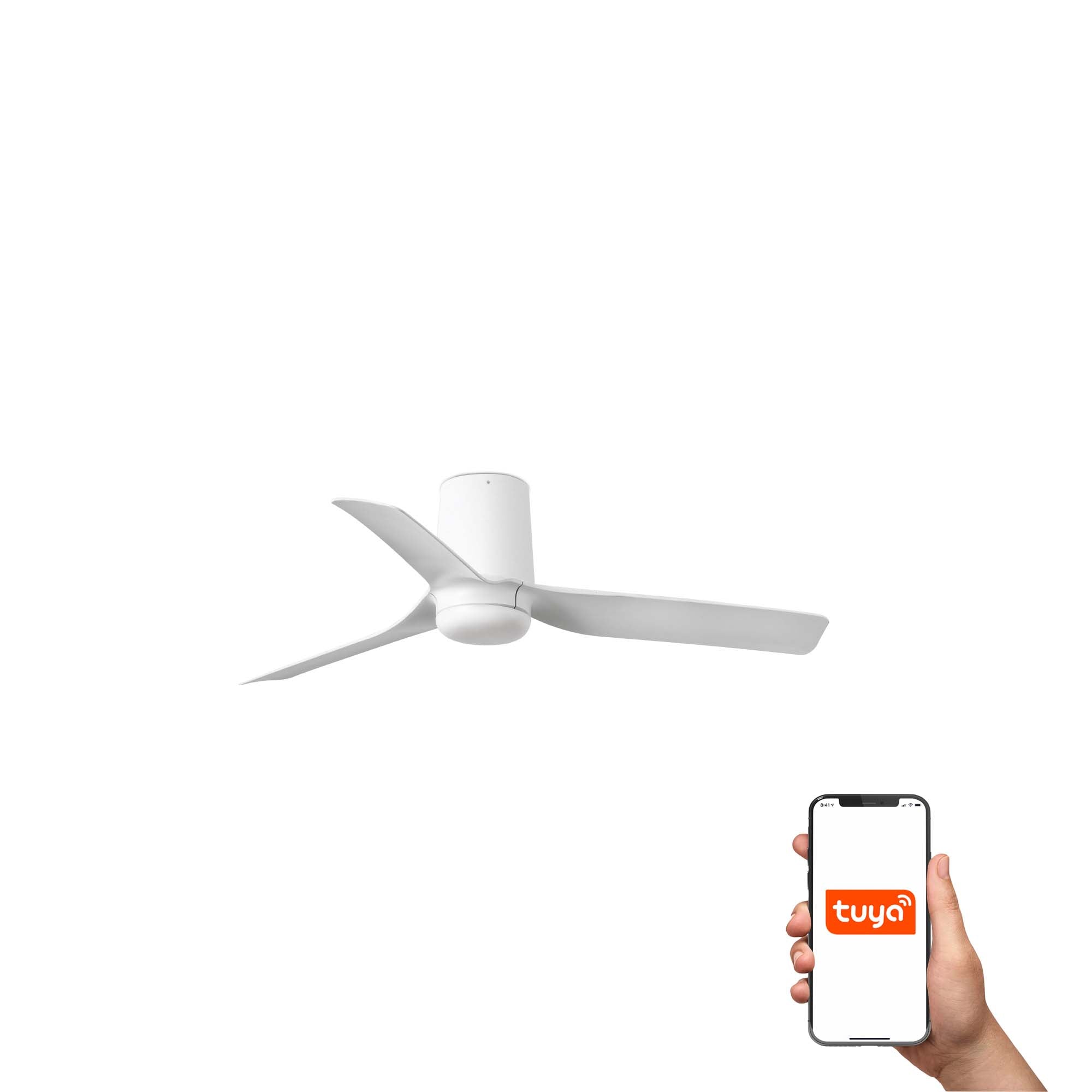 MINI PUNT TUB Ventilador de Techo Inteligente Blanco FARO 33832WT