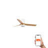 MINI PUNT TUB Ventilador con Luz Smart Blanco y Arce FARO 33833WT-1TW