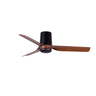 MINI PUNT TUB S Ventilador de Techo Nogal y Negro FARO 33835