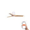 HEYWOOD TUB Ventilador de Techo Madera y Smart Tuya FARO LAB 33836WT