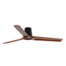 Ventilador de Techo HEYWOOD TUB L Nogal y Negro FARO 33839