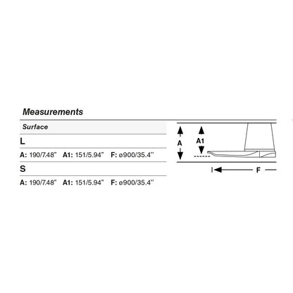 Ventilador de techo con motor DC silencioso y bajo consumo