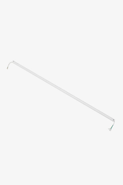 Tija para ventilador Andros fabricada en Acero color Blanco