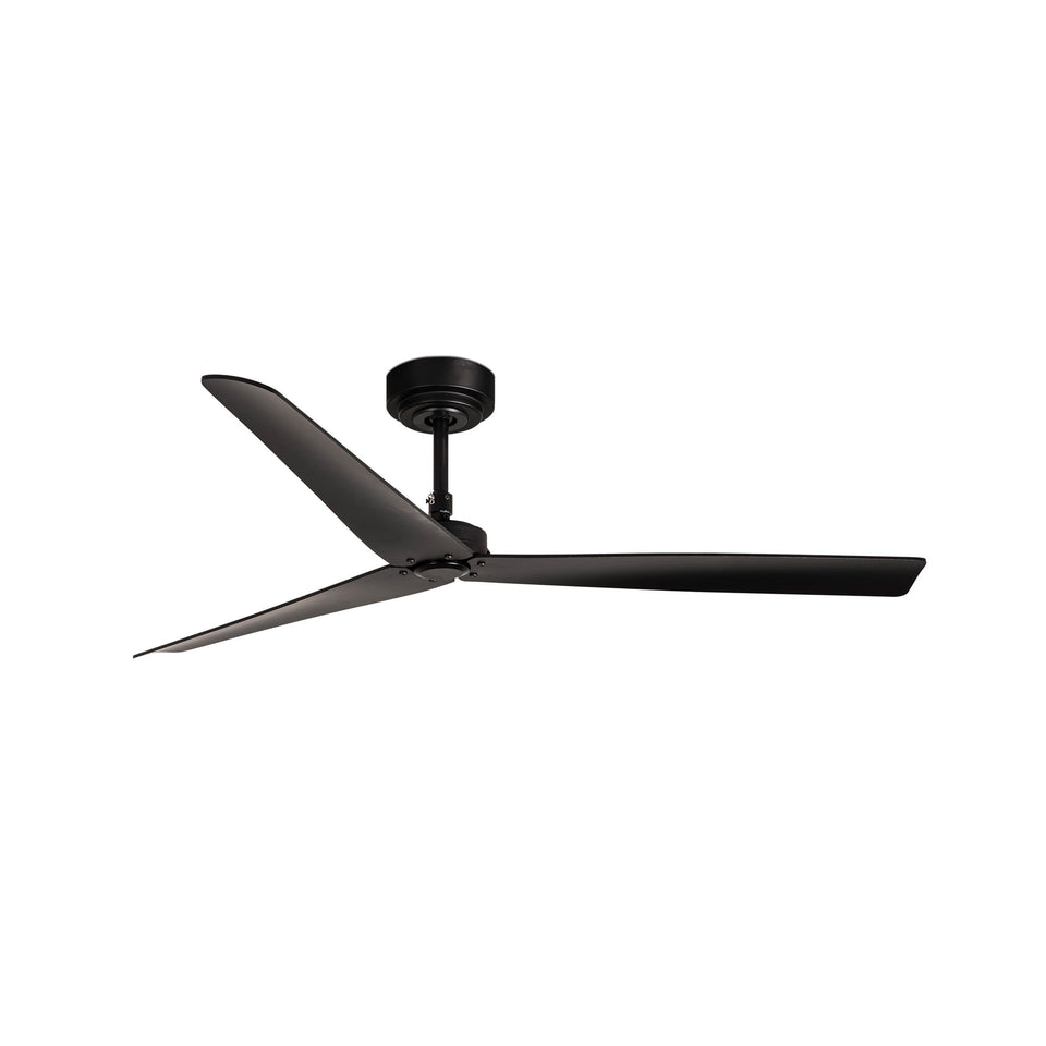 Modelo 3D interactivo y realidad aumentada de Ventilador de Techo Milos L Negro Mate 132 cm Faro