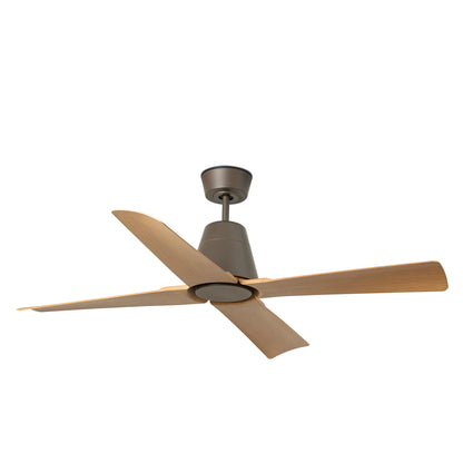 Typhoon M Ventilador de Techo Madera Exterior Faro 34106