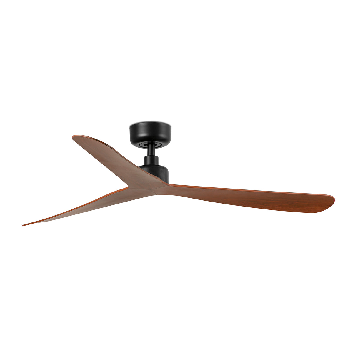 Ventilador de Techo Rocker L 132 cm Motor DC FARO - Negro/Nogal, Mando a distancia | FARO