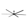 Rotterdam XXL Ventilador de Techo Negro Mate Faro Barcelona 34211
