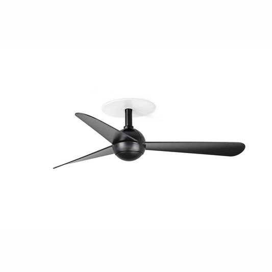 Ventilador de Techo Empotrado Sfera S 90 cm FARO - Negro, Mando a distancia | FARO