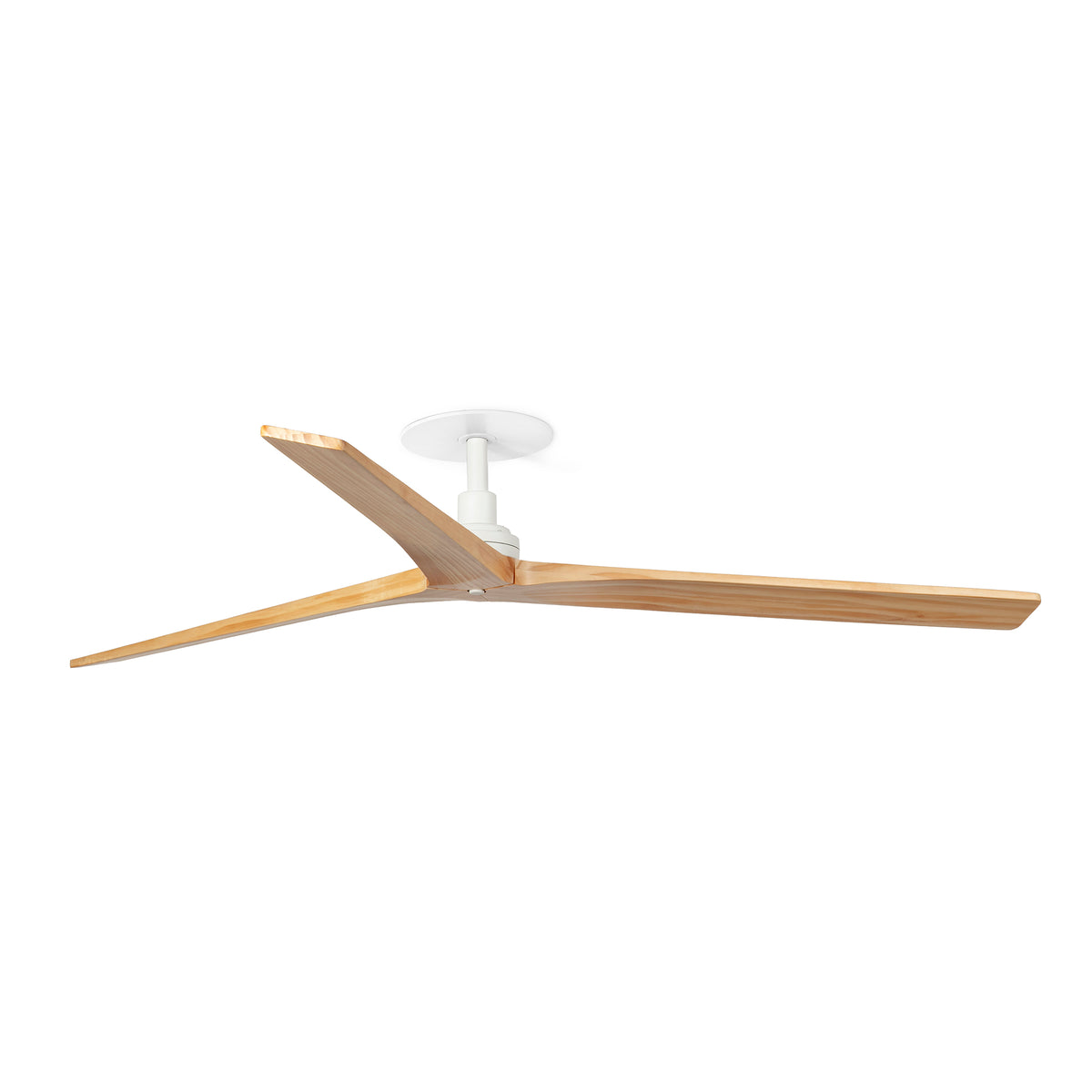 Ventilador de Techo Empotrado Klim L 150 cm FARO - Blanco/Pino, Sin luz, 0-10V | FARO