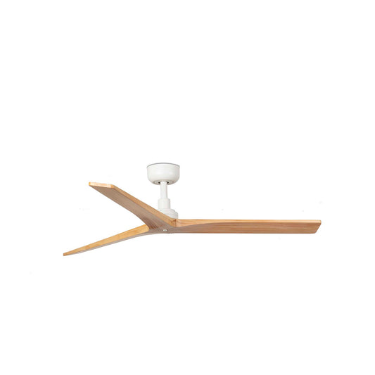 KLIM M Ventilador de Techo Silencioso Blanco y Pino Faro 34280