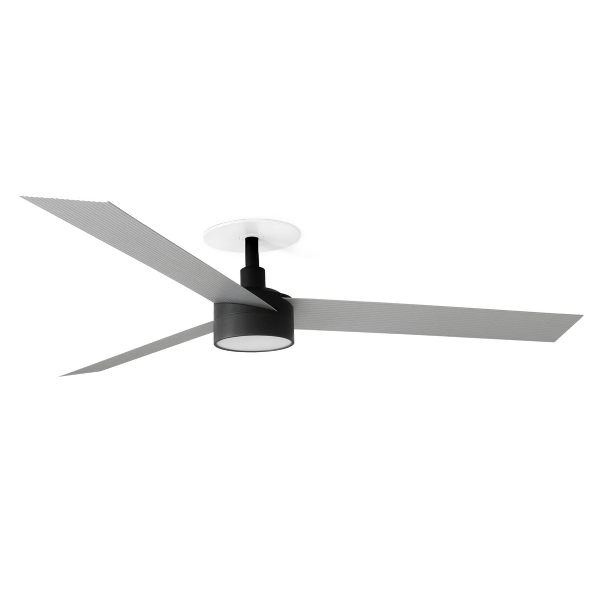 Ventilador de Techo Empotrado Cruiser L FARO - Negro/Aluminio, LED 20W CCT, 0-10V | FARO