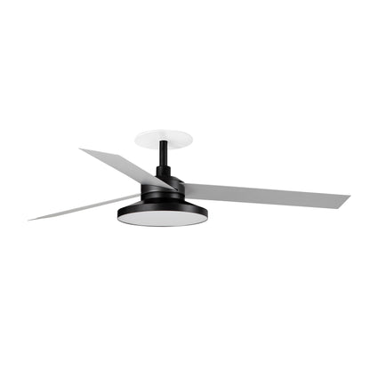 Ventilador de Techo Empotrado Cruiser L FARO - Negro/Aluminio, TAK 4000K, 0-10V | FARO