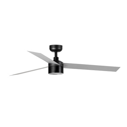 Ventilador de Techo Cruiser L 132 cm FARO - Negro/Aluminio, TEK 3000K, Mando + Tuya (app y voz) | FARO