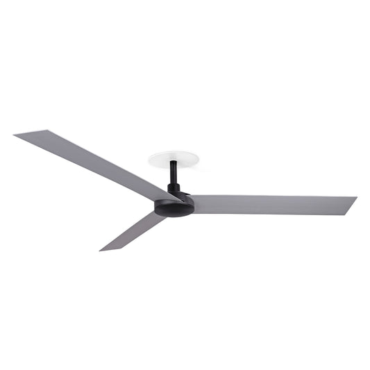 Ventilador de Techo Empotrado Cruiser XL 160 cm Negro Mate y Aluminio FARO - vista principal | FARO