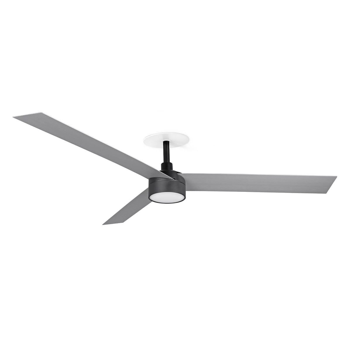 Ventilador de Techo Empotrado Cruiser XL 160 cm FARO - Negro/Aluminio, LED 20W CCT, Mando a distancia | FARO