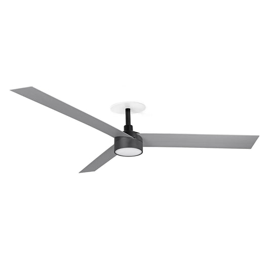 Ventilador de Techo Empotrado Cruiser XL 160 cm FARO - Negro/Aluminio, LED 20W CCT, Mando a distancia | FARO