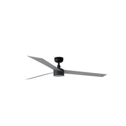 Ventilador de Techo Cruiser XL 160 cm FARO - Negro/Aluminio, LED 20W CCT, 0-10V | FARO