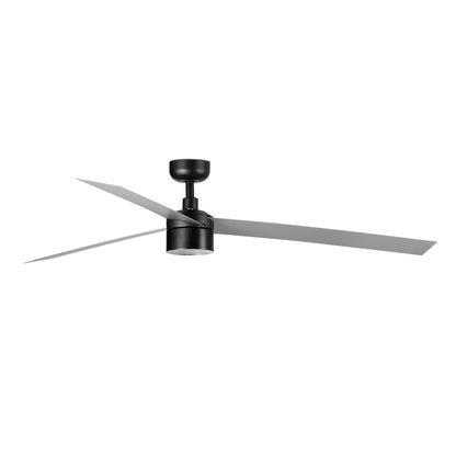 Ventilador de Techo Cruiser XL 160 cm FARO - Negro/Aluminio, TEK 3000K, 0-10V | FARO
