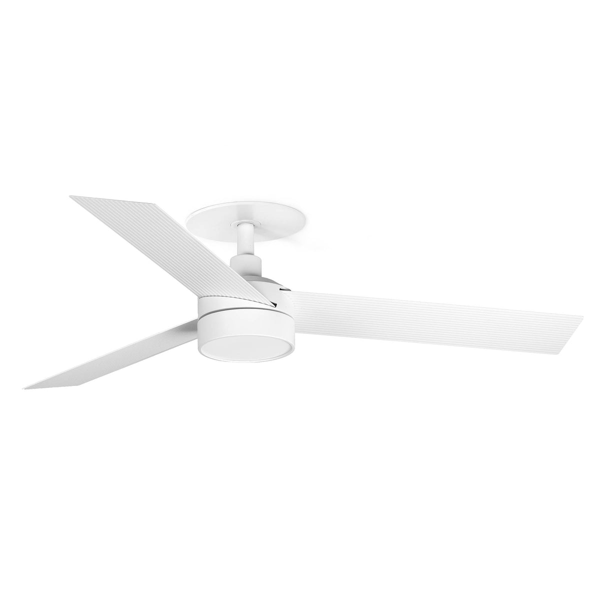 Ventilador de Techo Empotrado Cruiser S con Palas de FARO - Blanco, LED 20W CCT, Mando a distancia | FARO