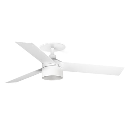 Ventilador de Techo Empotrado Cruiser S con Palas de FARO - Blanco, TEK 2700K, Mando a distancia | FARO