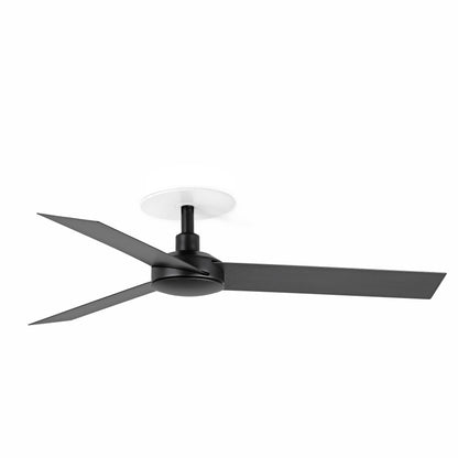 Ventilador de Techo Empotrado Cruiser S FARO - Negro, Sin luz, Mando a distancia | FARO