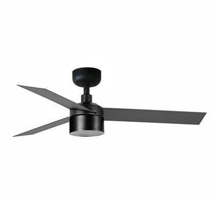 Ventilador de Techo Cruiser S 106 cm FARO - Negro, TEK 3000K, Mando + Tuya (app y voz) | FARO