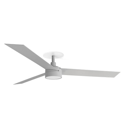 Ventilador de Techo Empotrado Cruiser L FARO - Blanco, LED 20W CCT, Mando a distancia | FARO