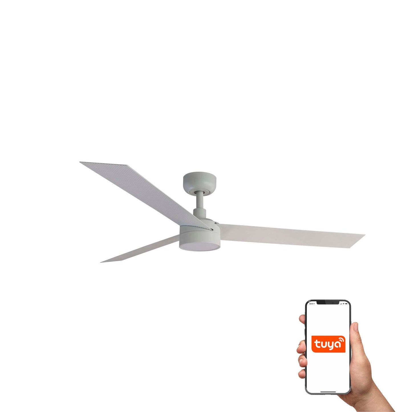 CRUISER Ventilador de Techo LED Inteligente Blanco Faro 34290WT-1TW