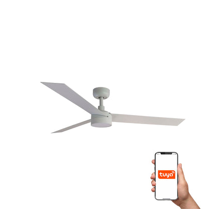 CRUISER Ventilador de Techo LED Inteligente Blanco Faro 34290WT-1TW