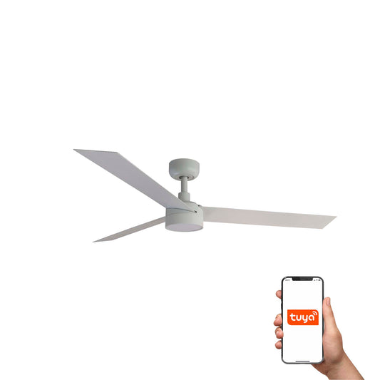 CRUISER Ventilador de Techo LED Inteligente Blanco Faro 34290WT-1TW