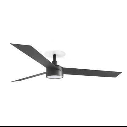 Ventilador de Techo Empotrado Cruiser L FARO - Negro, LED 20W CCT, 0-10V | FARO