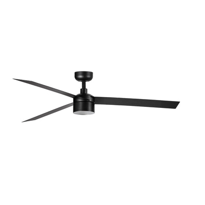 Ventilador de Techo Cruiser L 132 cm FARO - Negro, TEK 2700K, Mando + Tuya (app y voz) | FARO