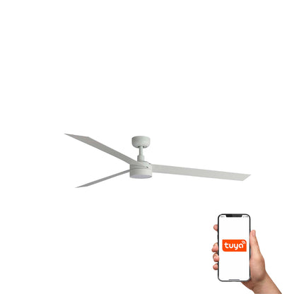 CRUISER XL Ventilador de Techo Blanco Smart TUYA FARO 34292WT-1TW