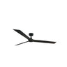 Ventilador de Techo Negro CRUISER XL FARO 34293 con Motor DC