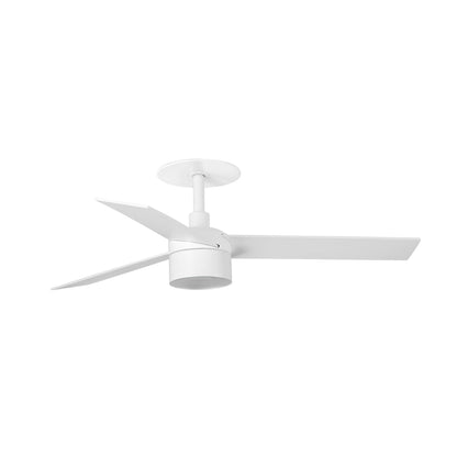 Ventilador de Techo Empotrado Rudder S 106 cm FARO - Blanco/Fresno, TEK 4000K, Mando a distancia | FARO